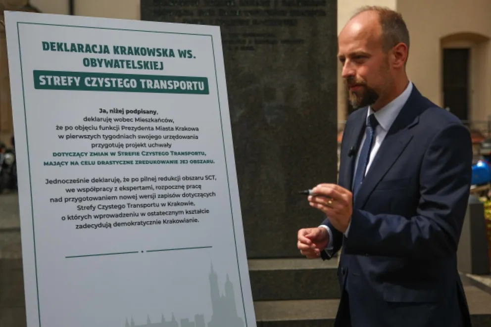 Wybory w Krakowie. Jan Hoffman zadeklarował prace nad zmniejszeniem SCT