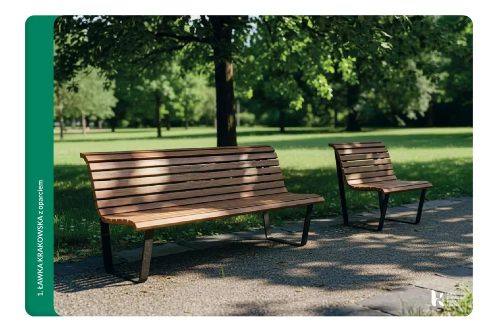 Nowe ławki, kosze i stojaki rowerowe. Kraków chce ujednolicić meble miejskie