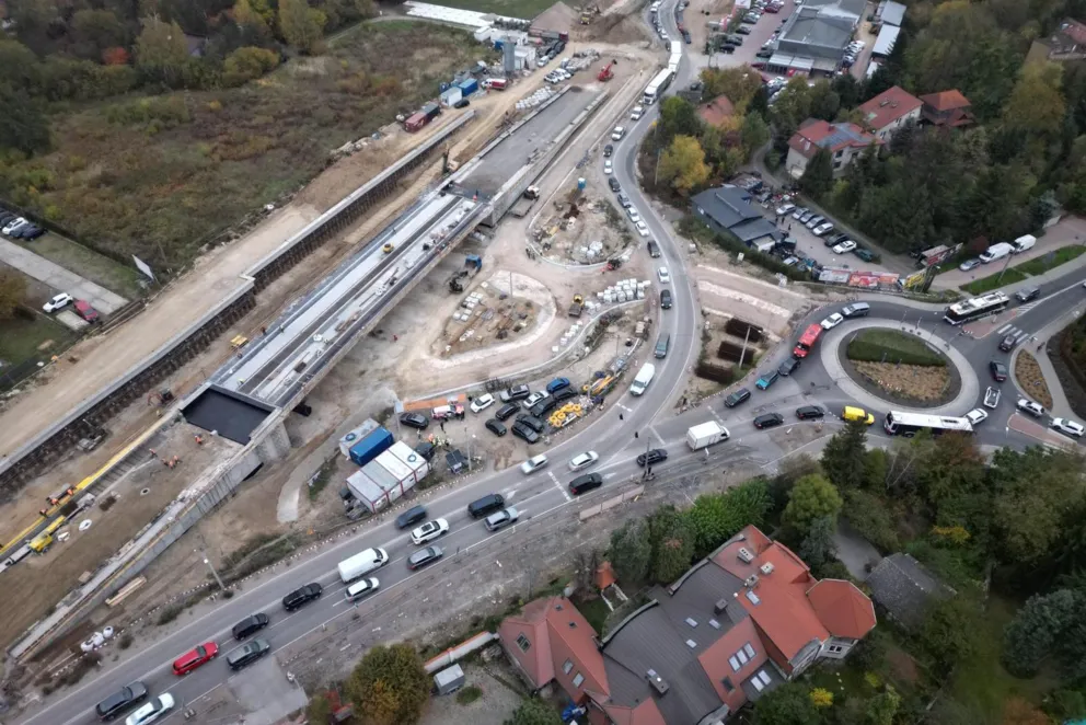 Nowy wiadukt na DK94 w Wieliczce prawie gotowy. Kiedy pojadą nim samochody?