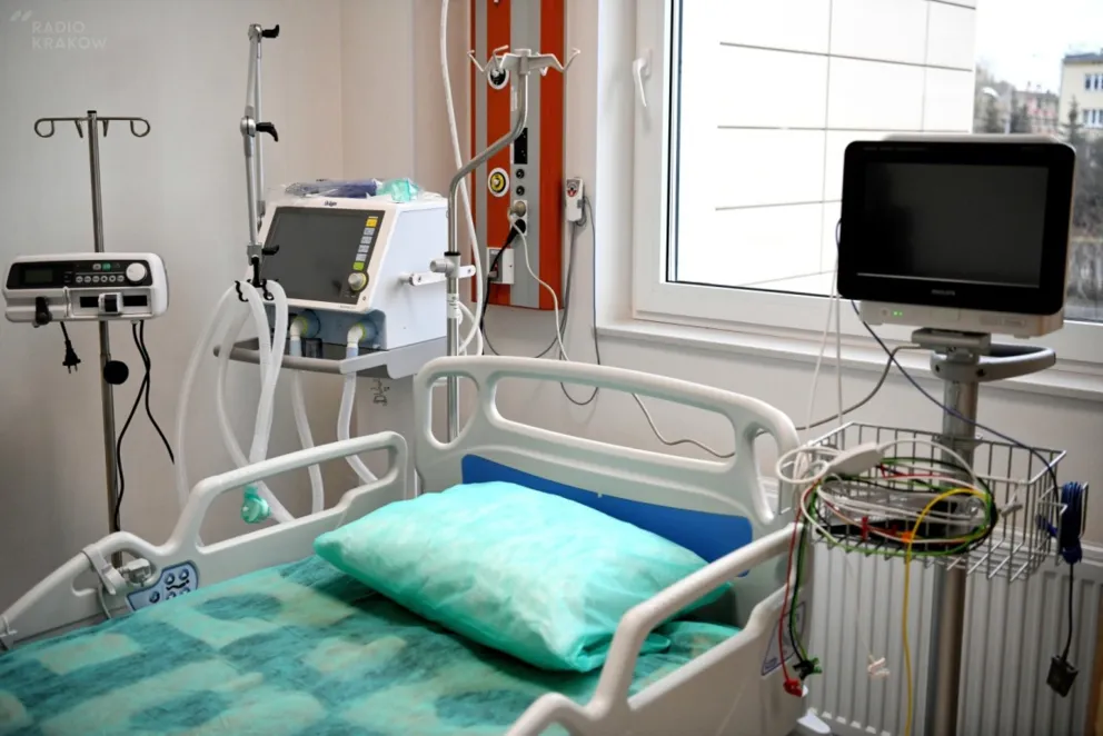 Wolne 1753 łóżka i 85 respiratorów dla chorych na COVID-19 w Małopolsce