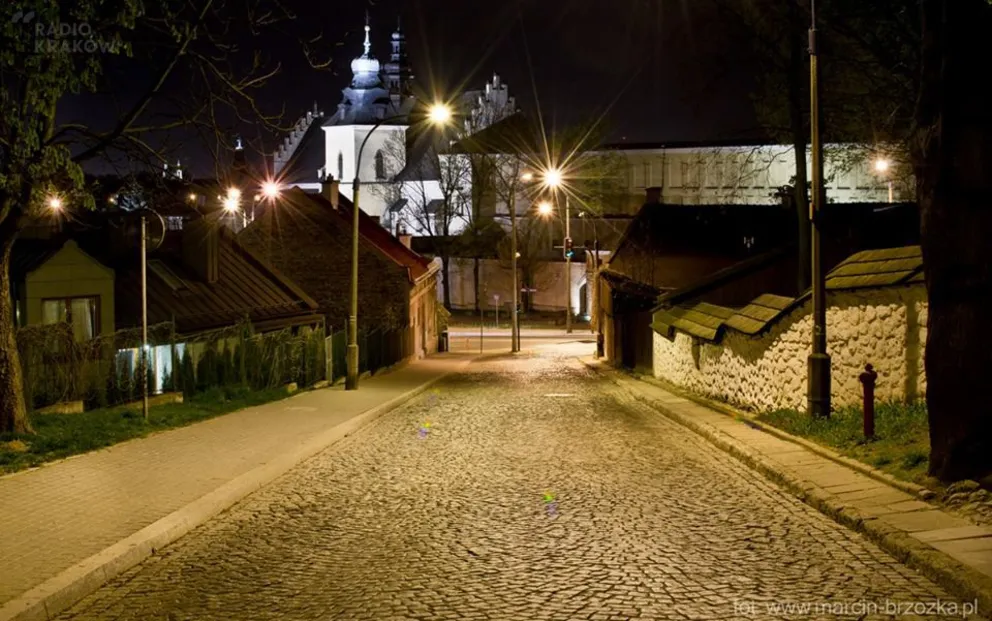 Nocny Kraków w obiektywie Marcina Brzózki