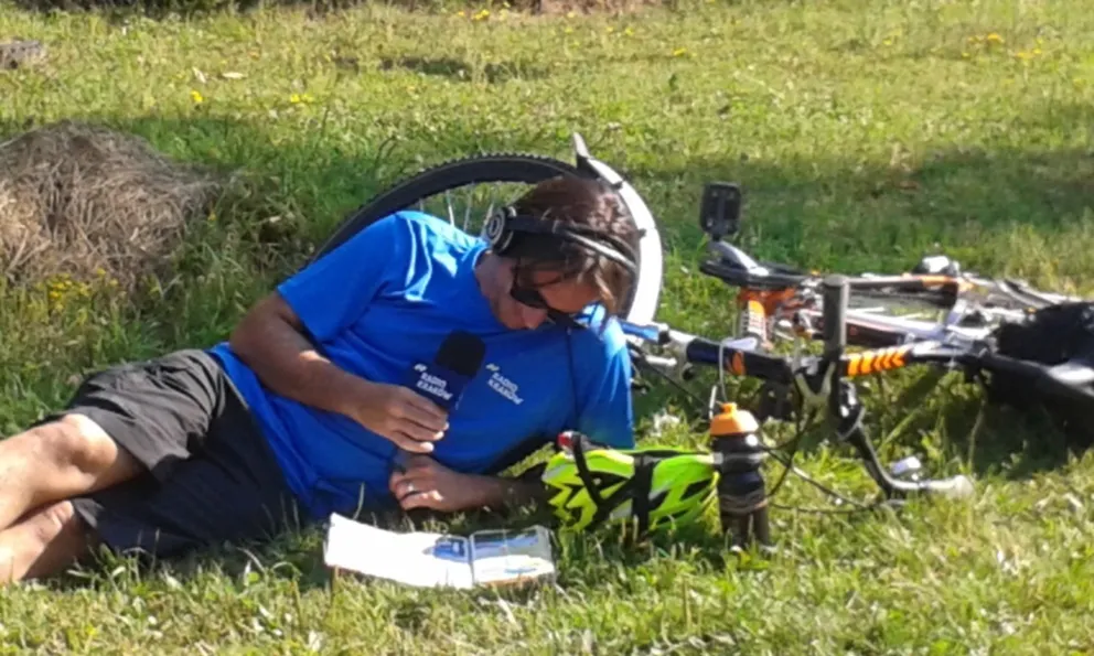 Wakacyjny test rowerowy: Kuba Niziński w upale, trudzie i znoju na trasie nr 6 