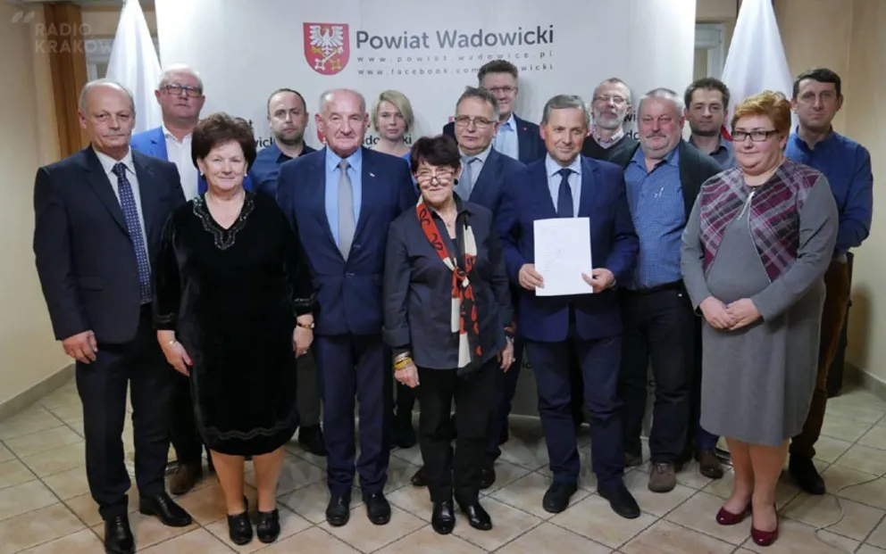 Jest koalicja w radzie powiatu wadowickiego i kandydat na nowego starostę