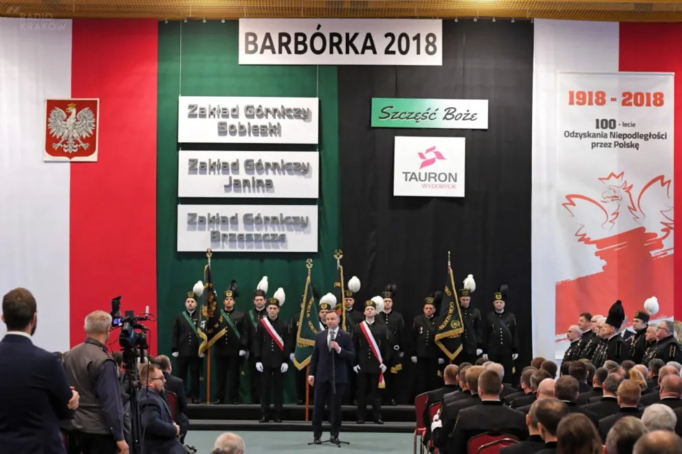 Barbórka w Brzeszczach z udziałem prezydenta Andrzeja Dudy i wicepremier Beaty Szydło