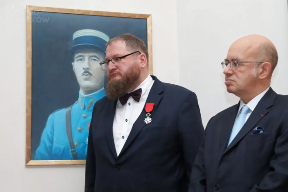 Piotr Cywiński, dyrektor Muzeum Auschwitz-Birkenau, kawalerem Legii Honorowej