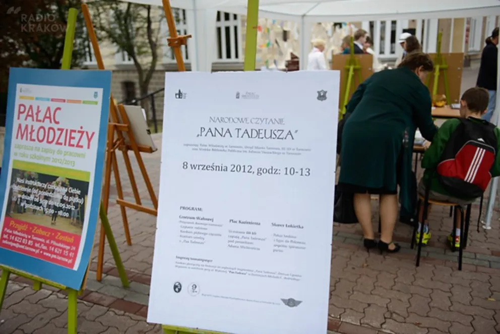 Narodowe czytanie "Pana Tadeusza"  w Tarnowie