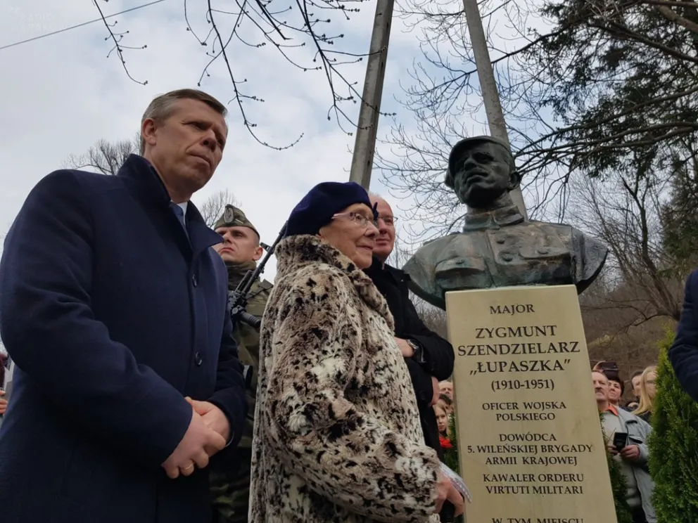 W Osielcu odsłonięto popiersie majora Zygmunta Szendzielarza, słynnego Łupaszki