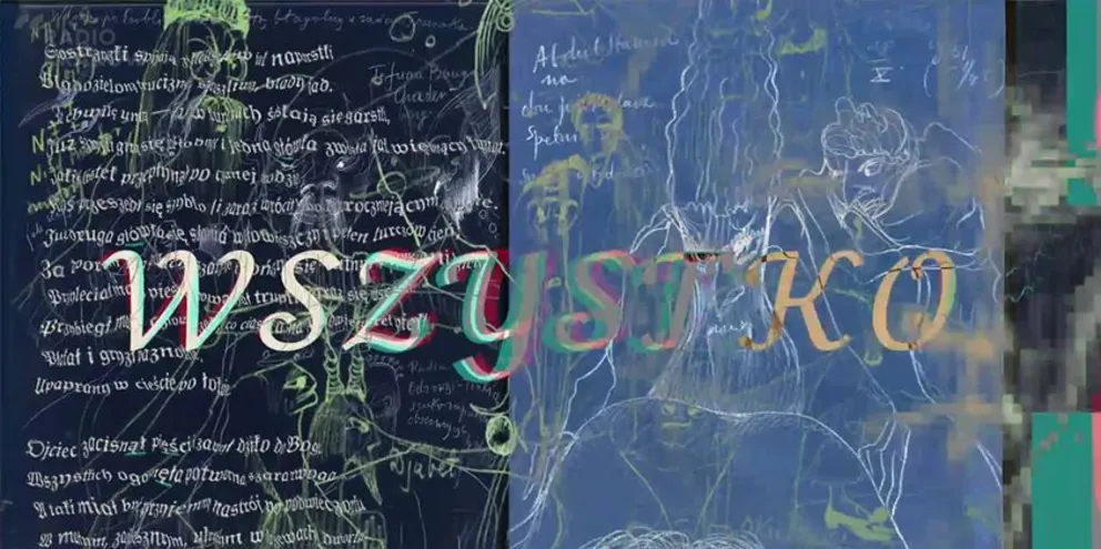 Video mapping z Witkacym
