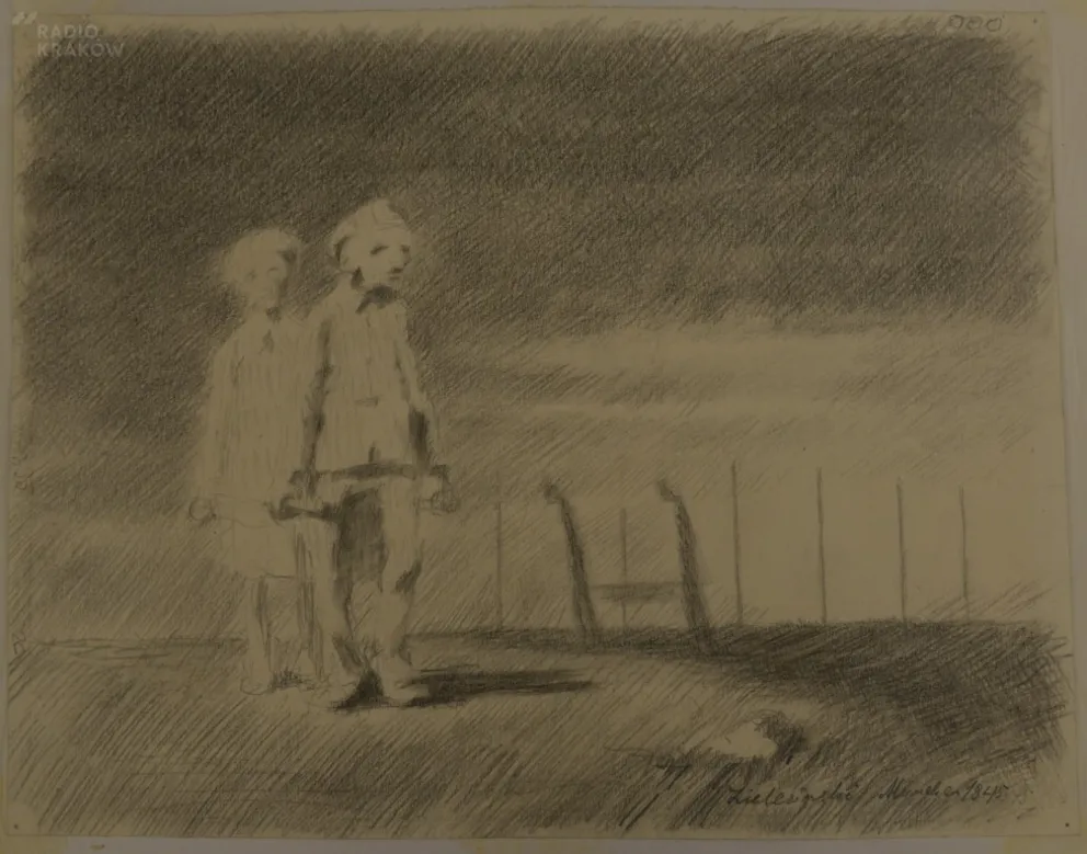 Rysunki b. więźnia niemieckich obozów trafiły do zbiorów Muzeum Auschwitz
