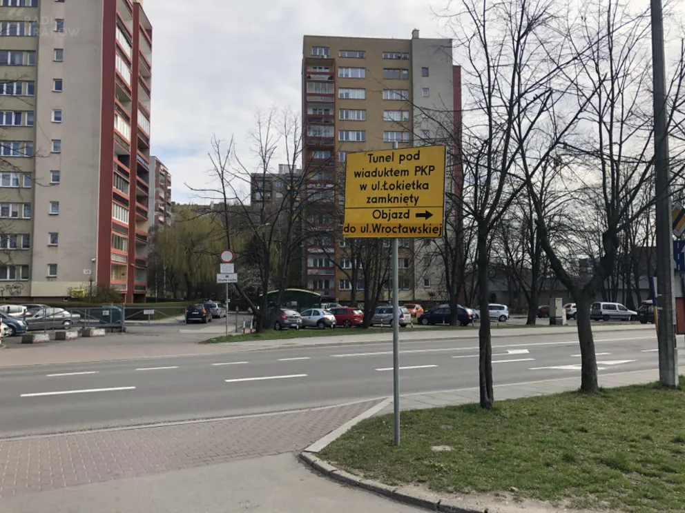 Ul. Łokietka będzie nieprzejezdna przez parę miesięcy