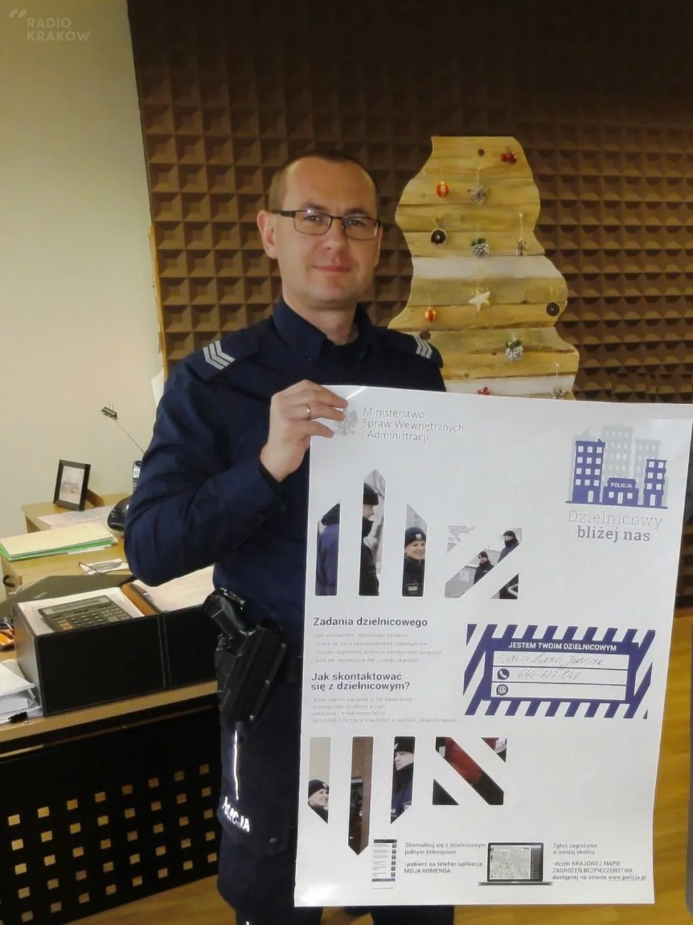 Oświęcim: Policjant na medal 