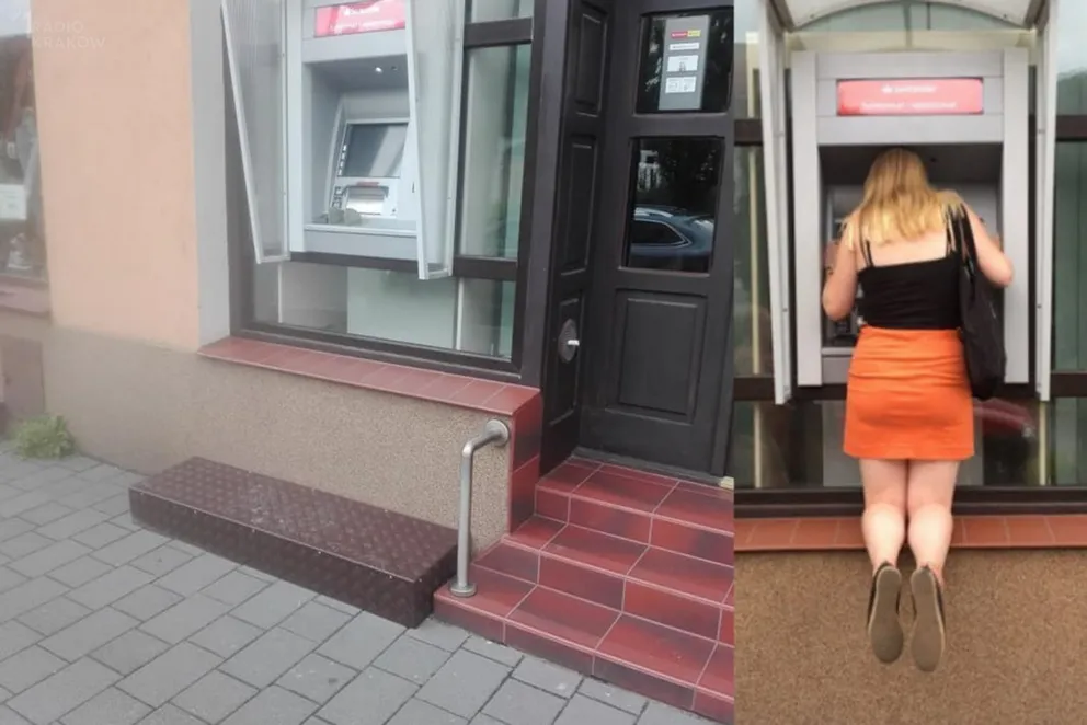 W Andrychowie nie trzeba już klęczeć przed bankomatem