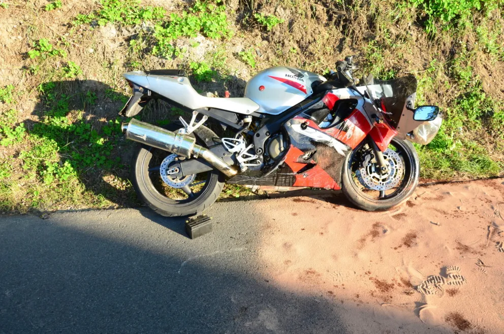 Olkusz: śmiertelny wypadek z udziałem motocyklisty