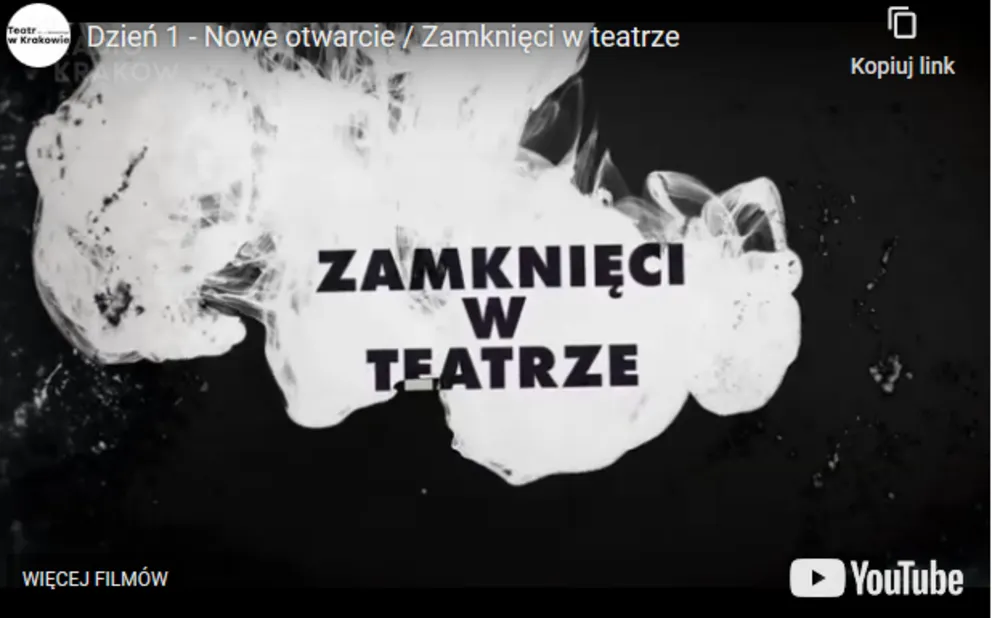 Teatr Słowackiego zbiera pieniądze na produkcję serialu "Zamknięci w Teatrze"