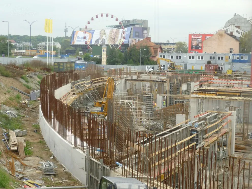 Krakowskie Centrum Kongresowe "wyszło z ziemi"