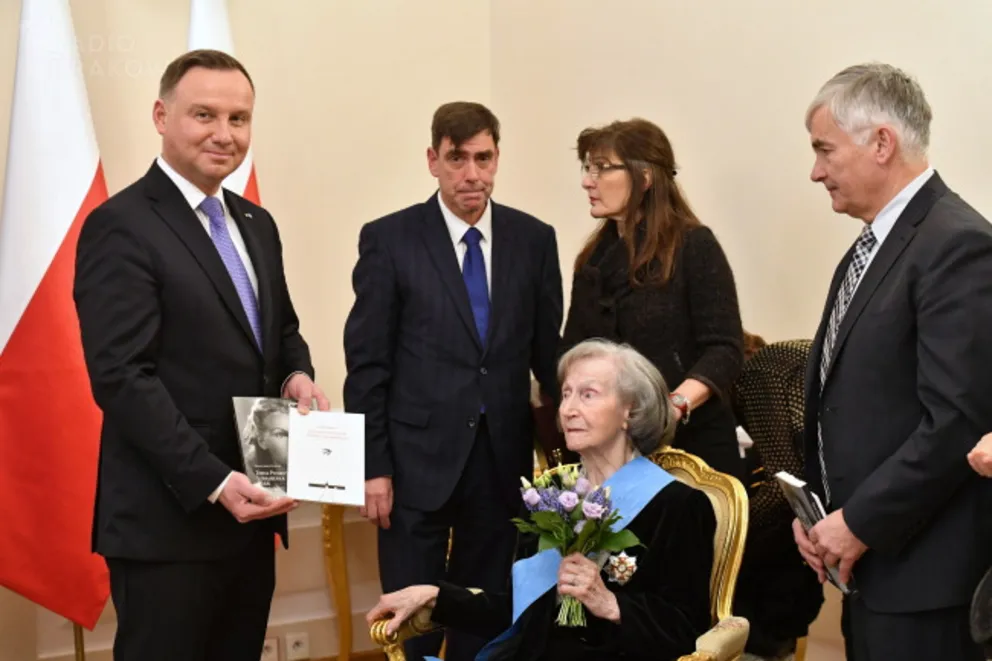 Zofia Posmysz-Piasecka odznaczona przez prezydenta Orderem Orła Białego 