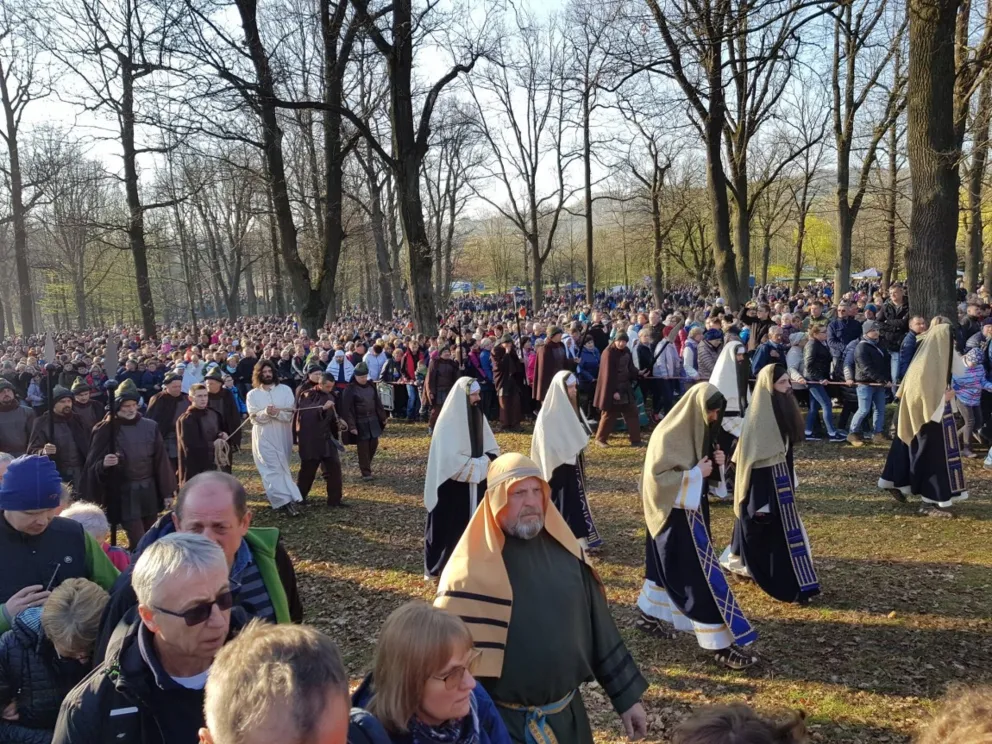 Uroczystości Wielkiego Tygodnia w Sanktuarium w Kalwarii Zebrzydowskiej bez zmian