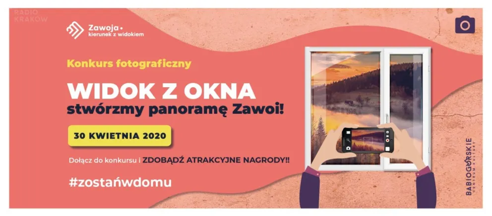 Panorama Zawoi z okiennych widoków