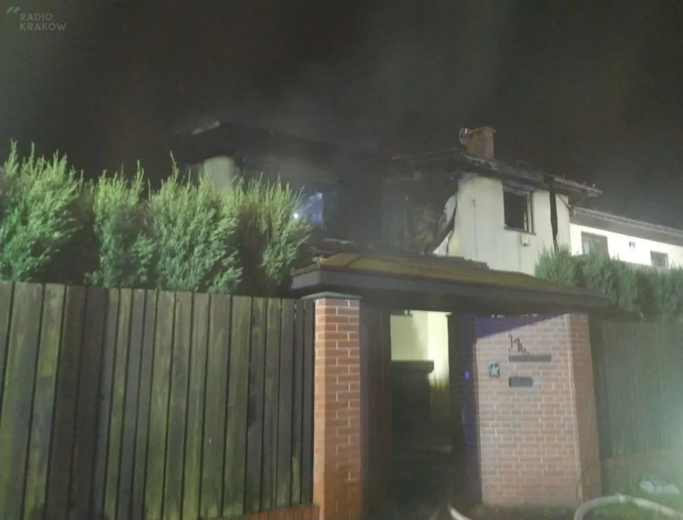 Tragiczny pożar w Oświęcimiu. Jedna osoba nie żyje