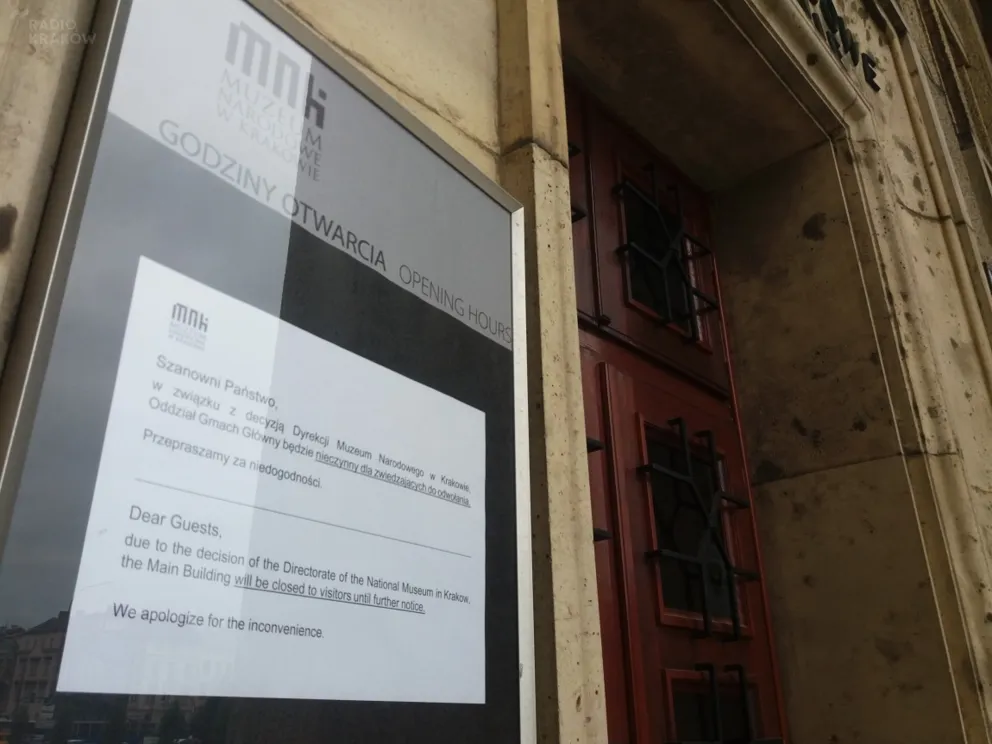 Wzrosła liczba zakażonych koronawirusem pracowników Muzeum Narodowego