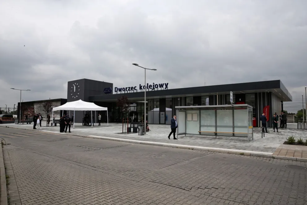 Nowy dworzec kolejowy w Oświęcimiu oddany do użytku