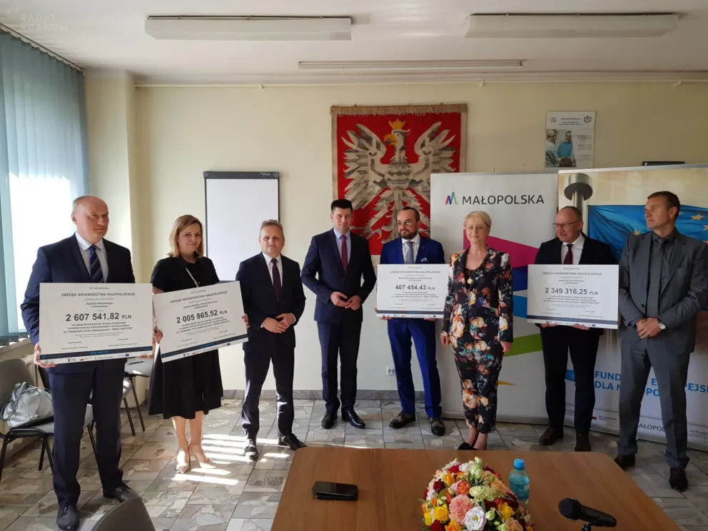 Prawie 7,5 miliona złotych dla szpitali w Małopolsce zachodniej z Małopolskiej Tarczy Antykryzysowej