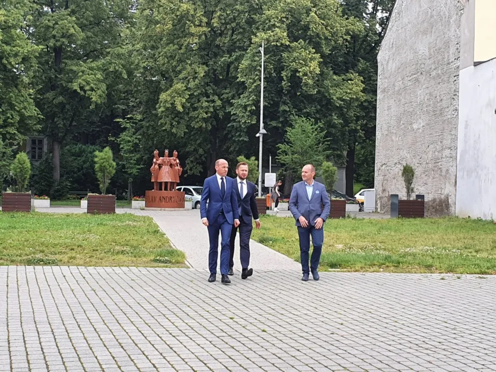 Andrychów: Borys Budka przekonywał do głosowania na Rafała Trzaskowskiego