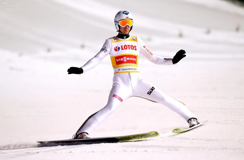 Zakopane: seria treningowa, fot. PAP/Grzegorz Momot