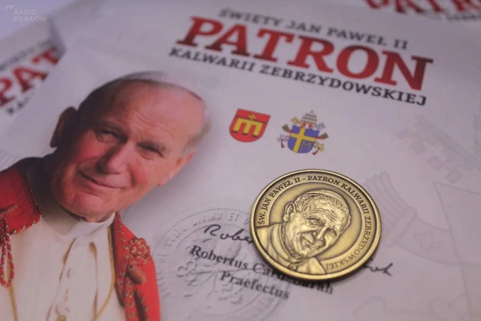 Numizmat upamiętnił patronat Jana Pawła II nad Kalwarią Zebrzydowską