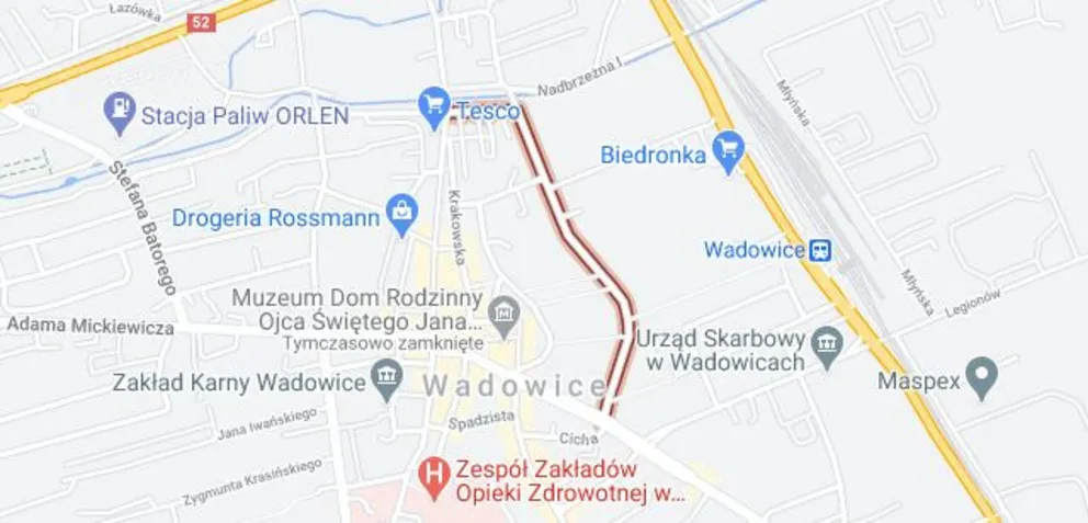 Wadowice kończą przebudowę jednej z głównych ulic