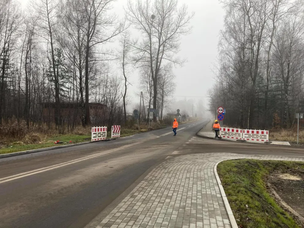 Można już przejechać nowym wiaduktem przy ulicy Słowackiego w Trzebini