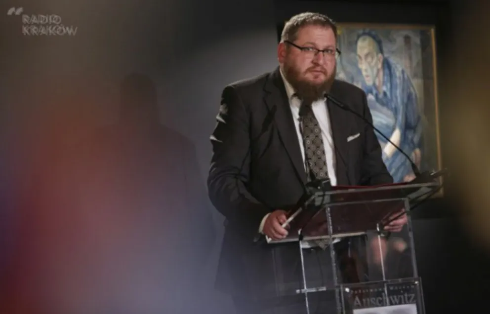Dyrektor Muzeum Auschwitz Piotr Cywiński zapowiada dalszą pomoc dla nastolatka z Nigerii