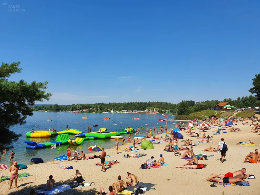 Kryspinów: ostatnia wakacyjna niedziela nad zalewem