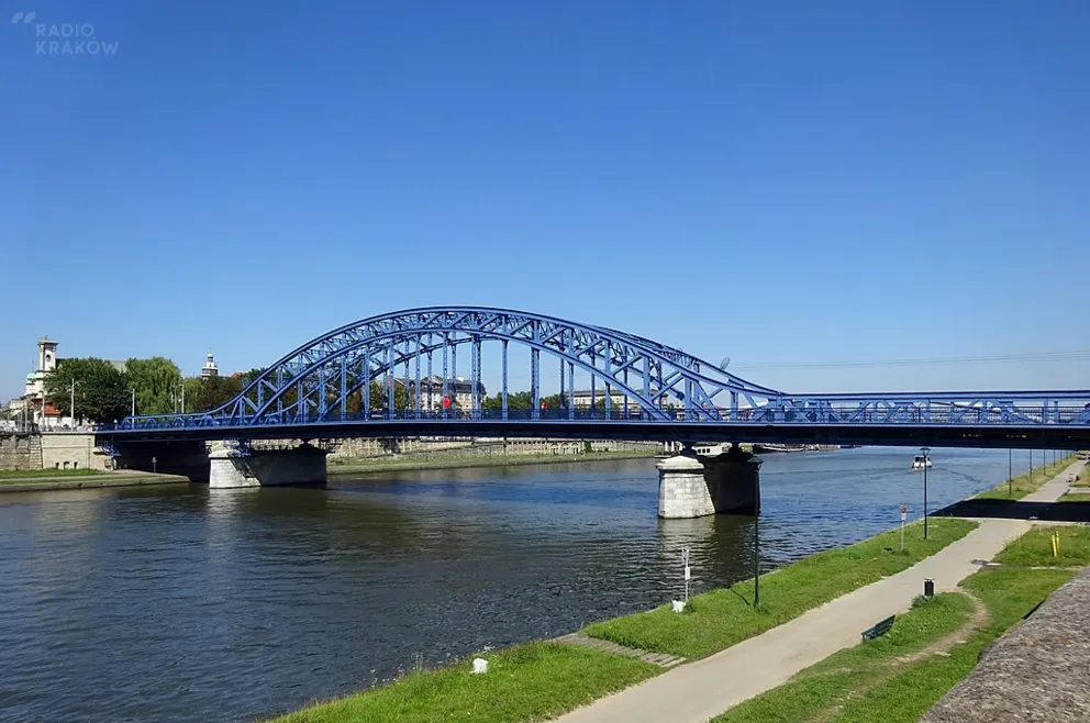 Najstarszy most na Wiśle w Krakowie będzie podświetlony