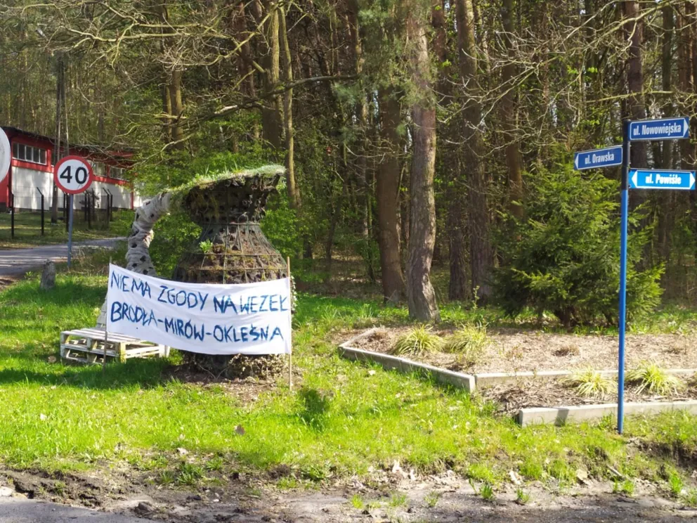 Spór o budowę drogi węzeł Rudno - Zator
