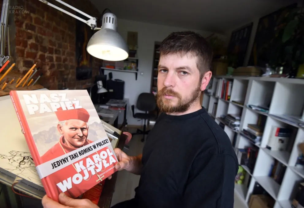 Twórcy komiksu o Karolu Wojtyle pracują już nad drugą częścią biografii papieża