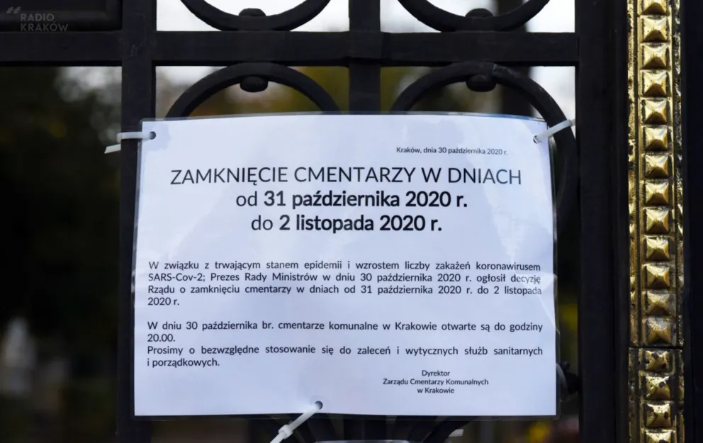 W poniedziałek będą zamknięte biura obsługi Zarządu Cmentarzy Komunalnych