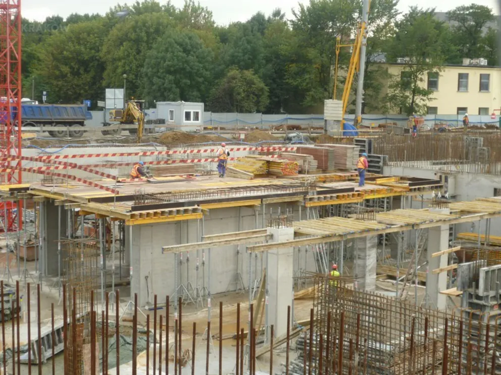 Zobacz, jak powstaje Centrum Kongresowe, fot. Maciej Skowronek