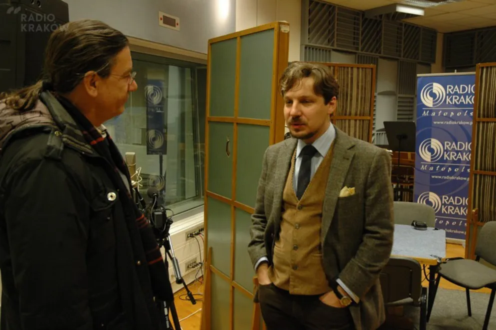 Próby do słuchowiska "Dumanowski, zapomniany bohater, sensacyjne fakty z historii" w reż. Jana Klaty