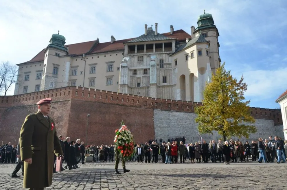 Obchody Święta Niepodległości w Krakowie/fot: Maria Grzebalska