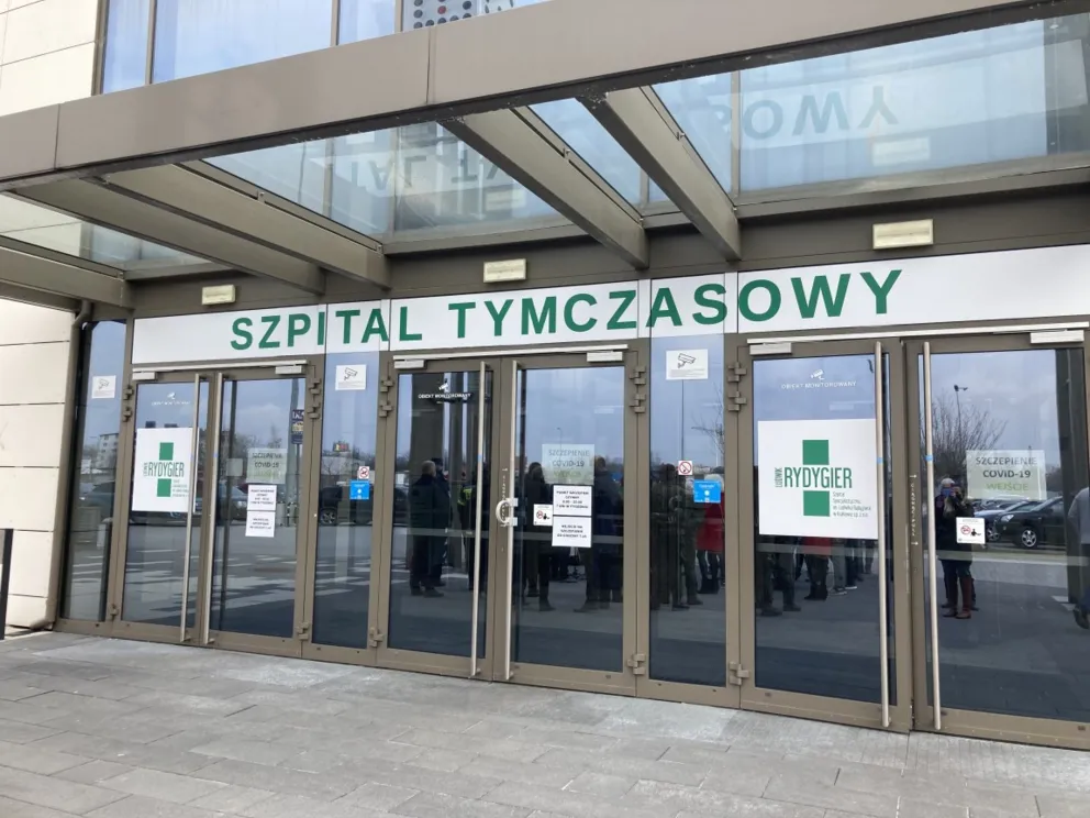 Szpital tymczasowy w Hali Expo w Krakowie został otwarty