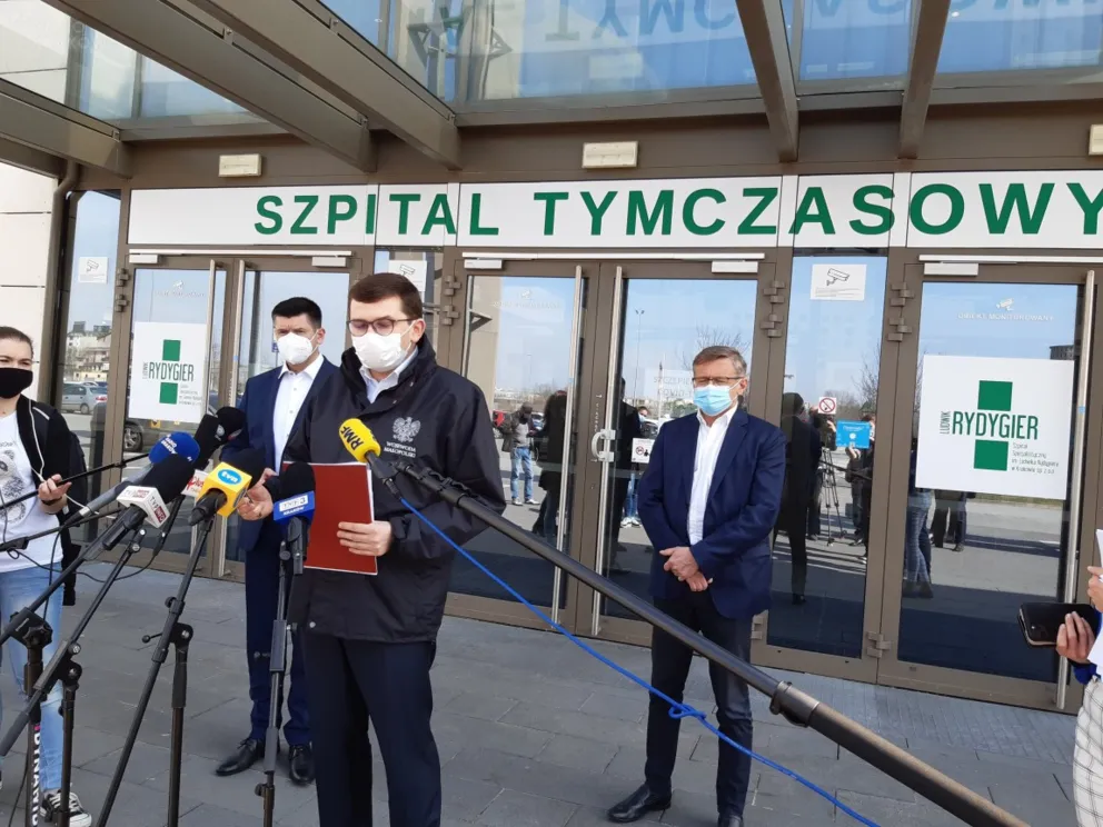 Rekord zakażeń w Małopolsce. W szpitalu tymczasowym Expo będzie więcej łóżek
