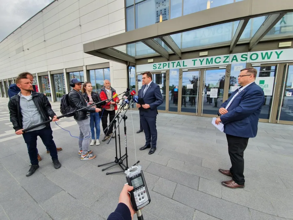W poniedziałek ostatni pacjent opuści tymczasowy szpital w hali Expo Kraków