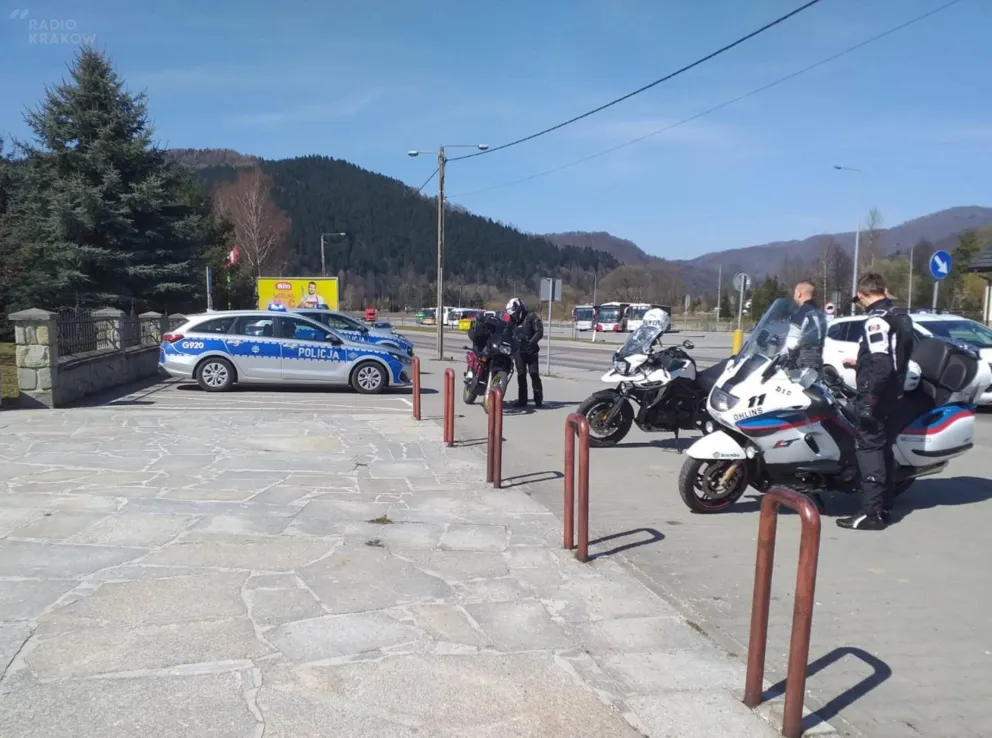 Pomimo obostrzeń motocykliści wyruszyli na wiosenne wycieczki