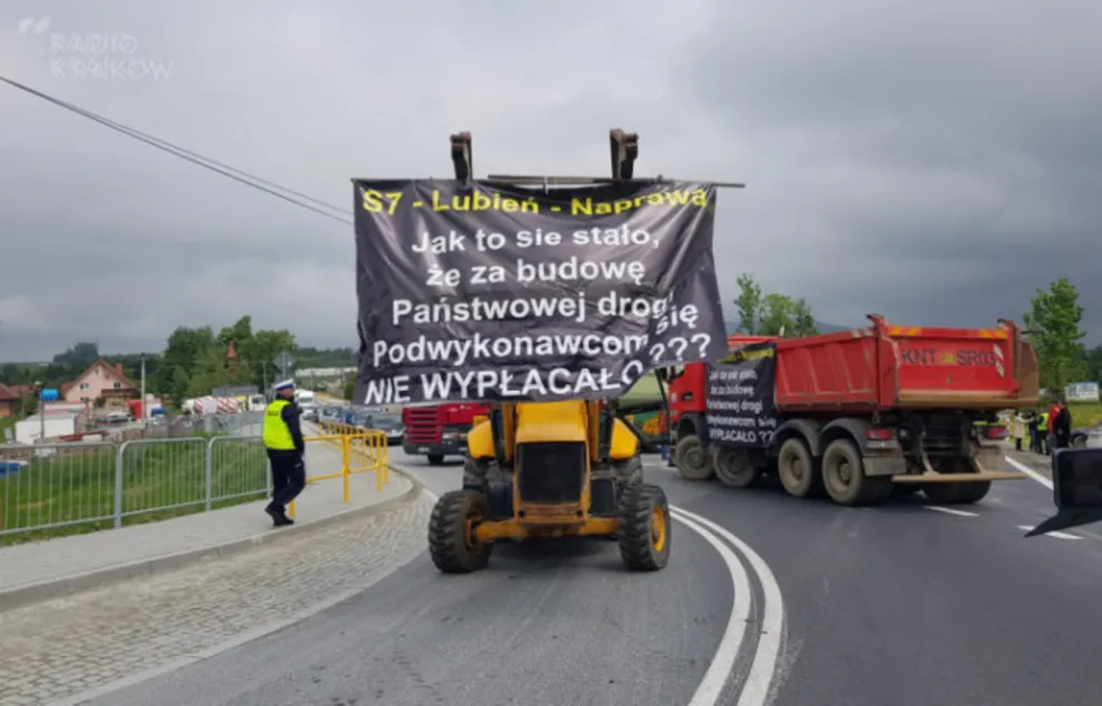 Firma IDS-BUD kontratakuje ws. zerwanego kontraktu na budowę Zakopianki z Lubnia do Naprawy