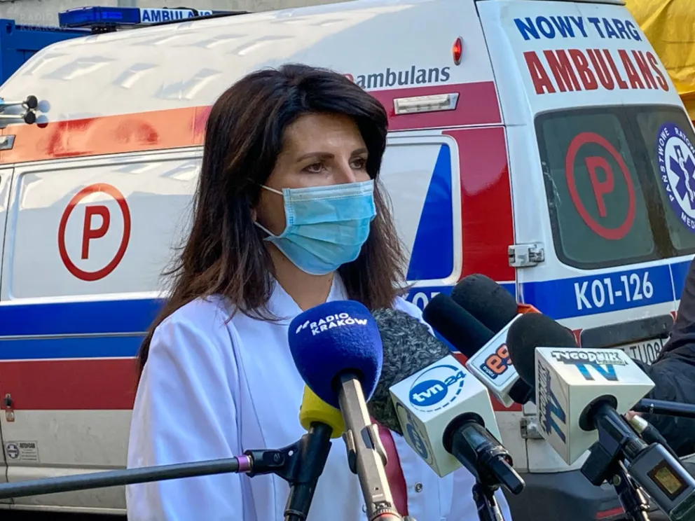 Przybywa chorych z koronawirusem w szpitalu powiatowym w Zakopanem