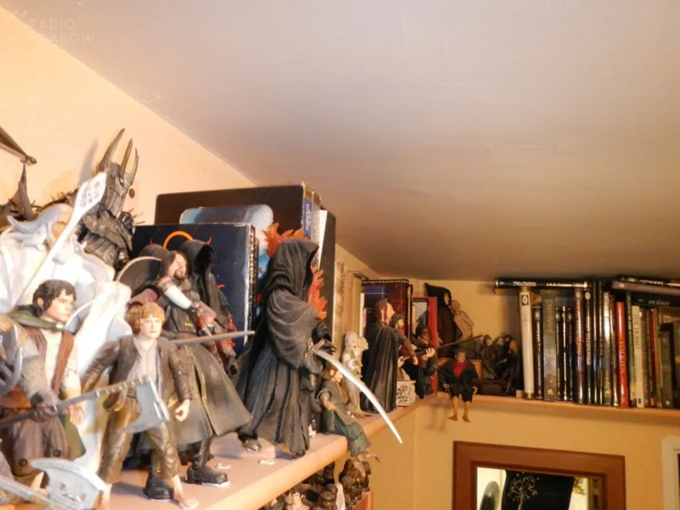 Kolekcja Piotra Krasnowolskiego,  miłośnika twórczości Tolkiena.