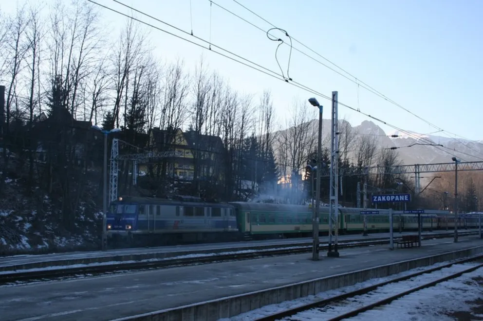 pociąg Zakopane