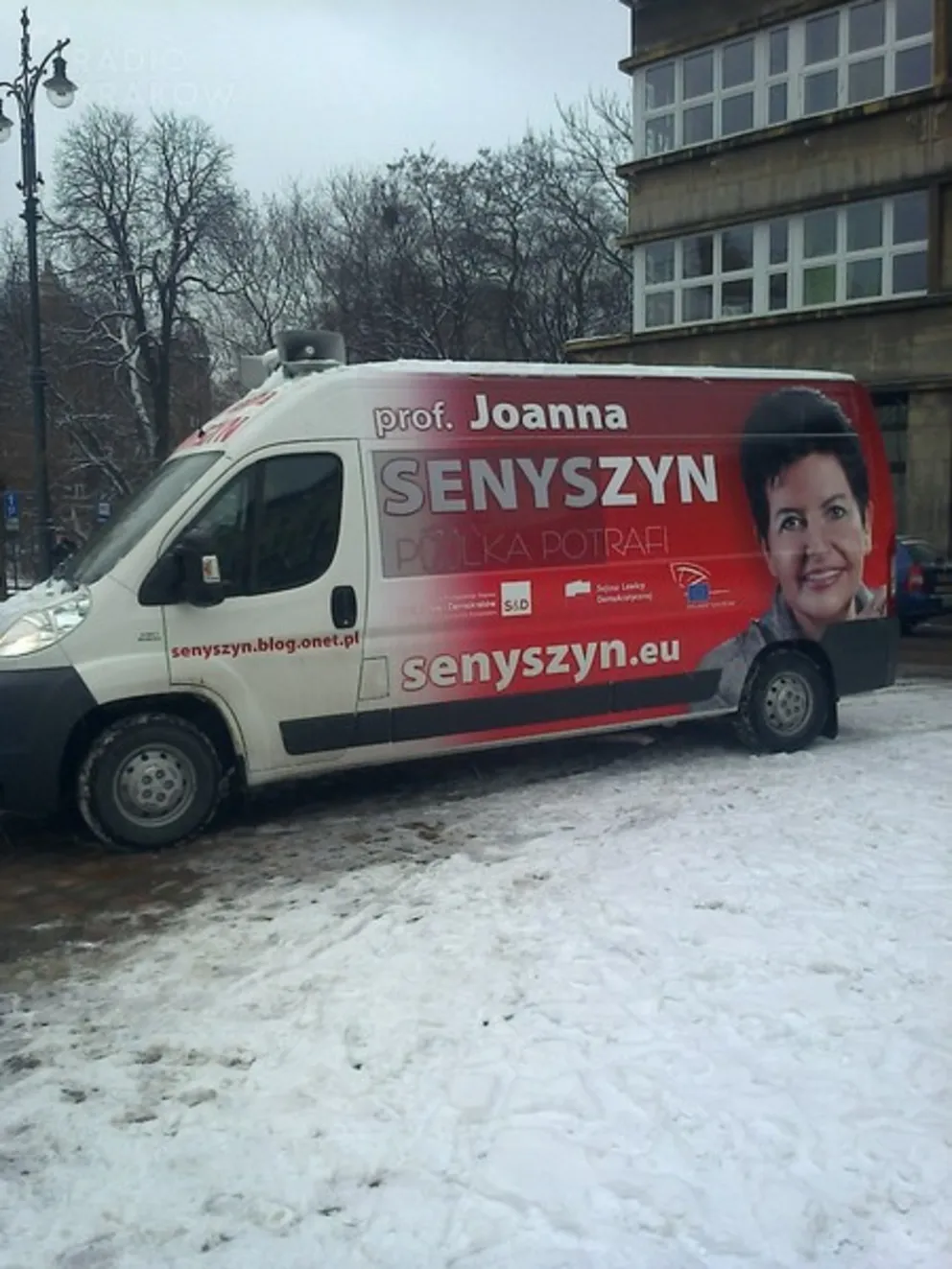 Mobilne biuro Joanny Senyszyn/ fot. Aneta Regulska
